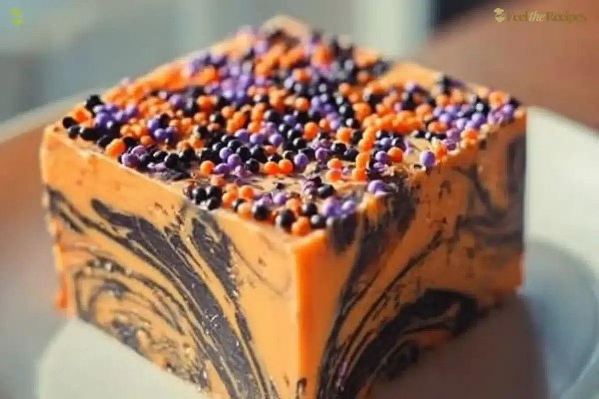 Creepy-Cute Halloween Fudge in spooky shapes and colors for festive treats.