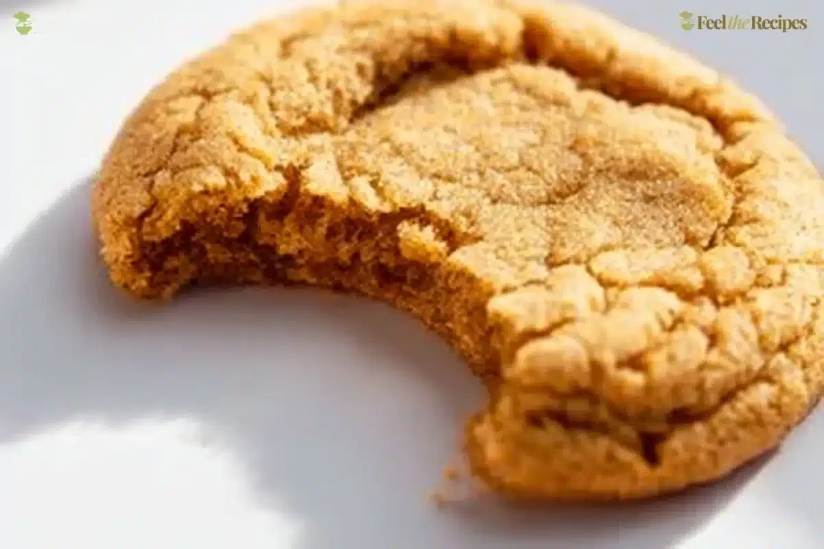 Easy 3 ingredient brown sugar cookies on a plate