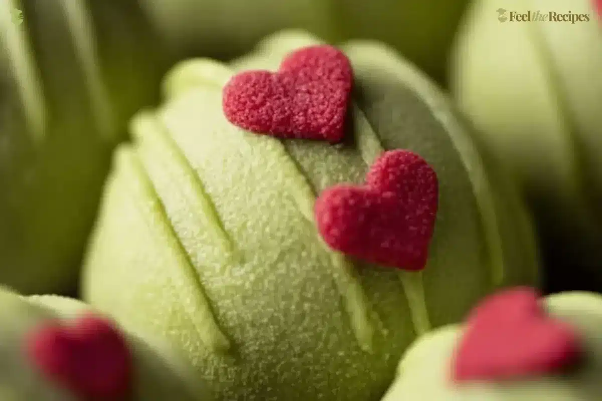 Grinch Oreo Balls recipe featuring delicious Red Velvet Oreos.