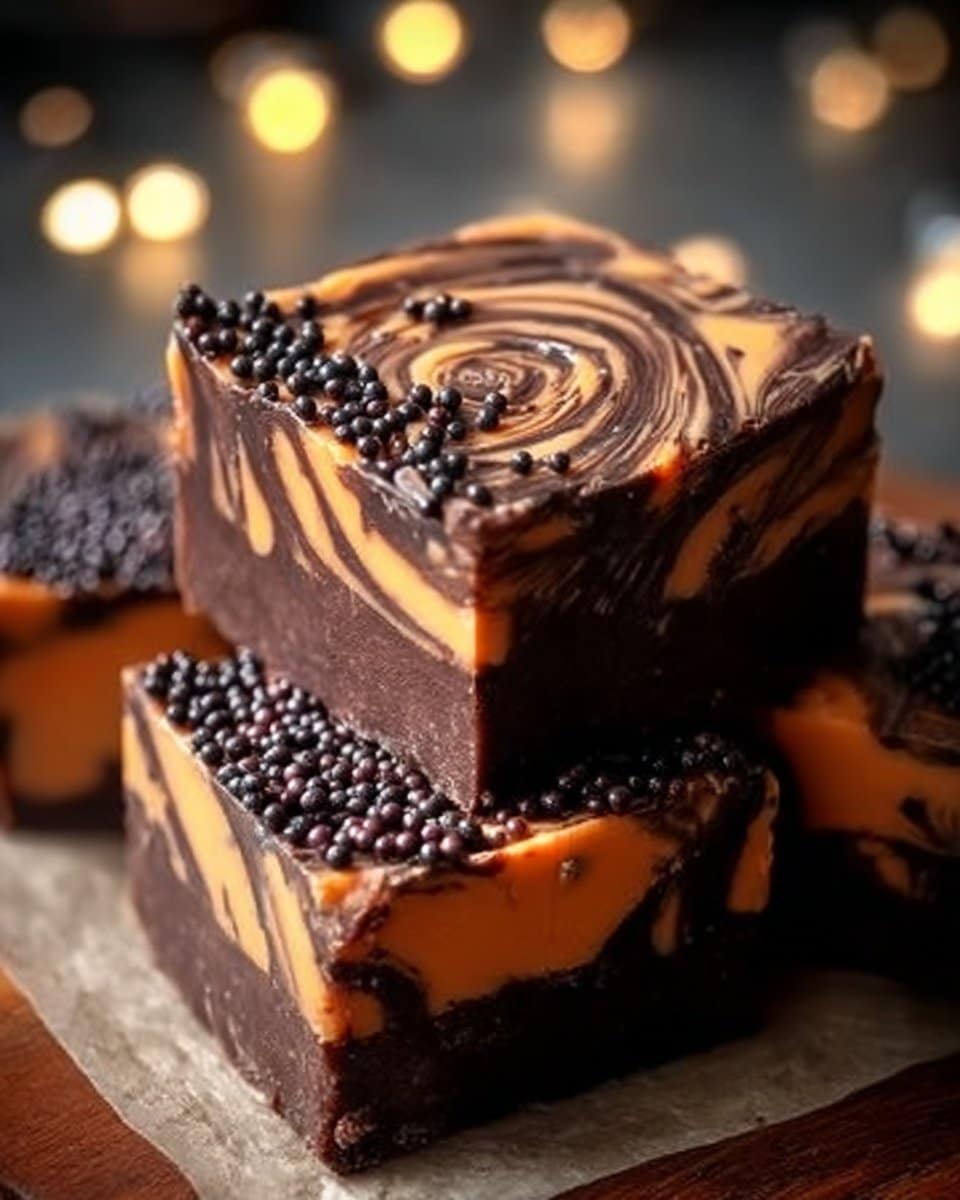 Creepy-Cute Halloween Fudge