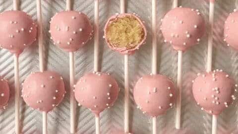 Starbucks Copycat Birthday Cake Pops