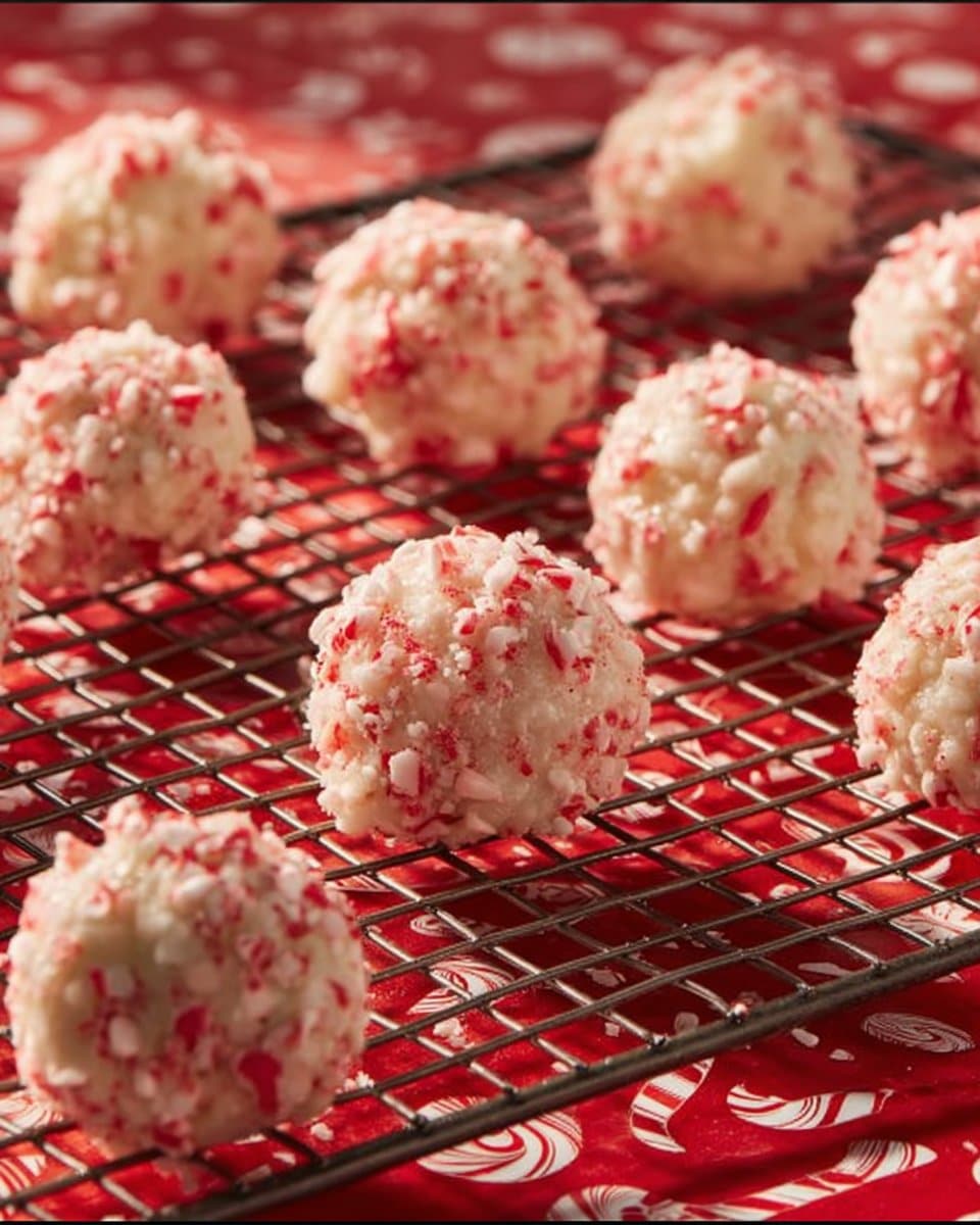 Peppermint Crunch Balls