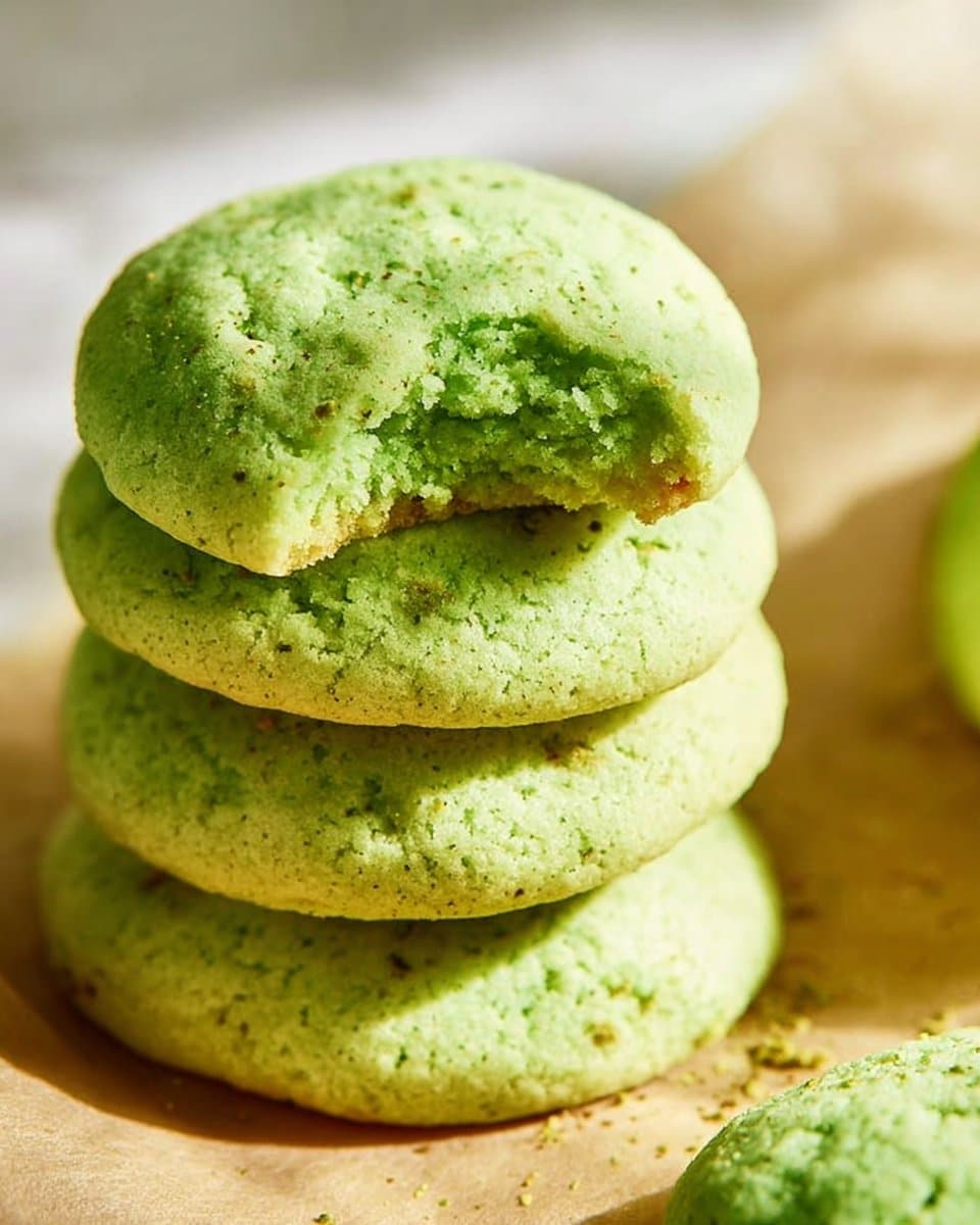 Pistachio Pudding Cookies