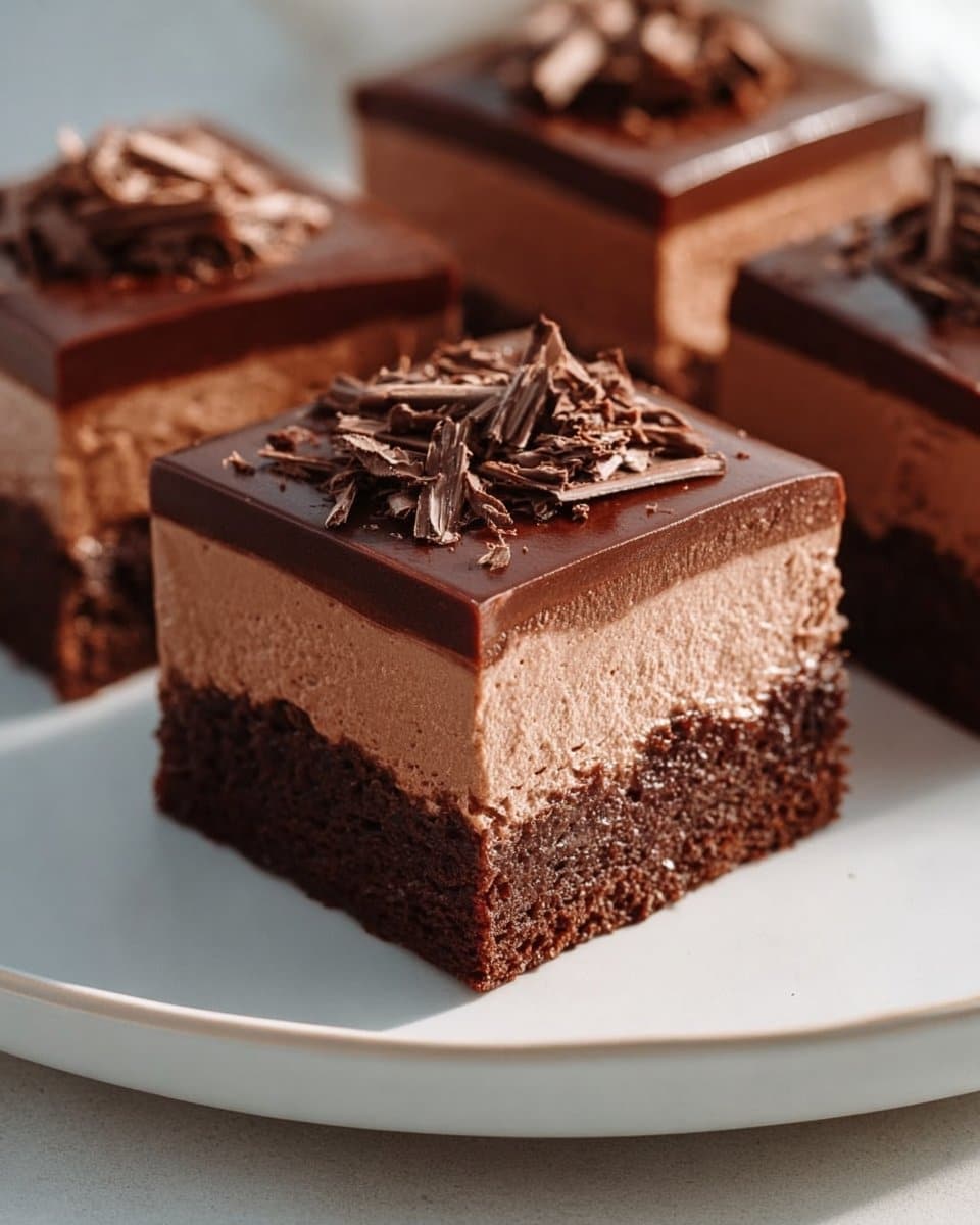 Chocolate Mousse Brownies
