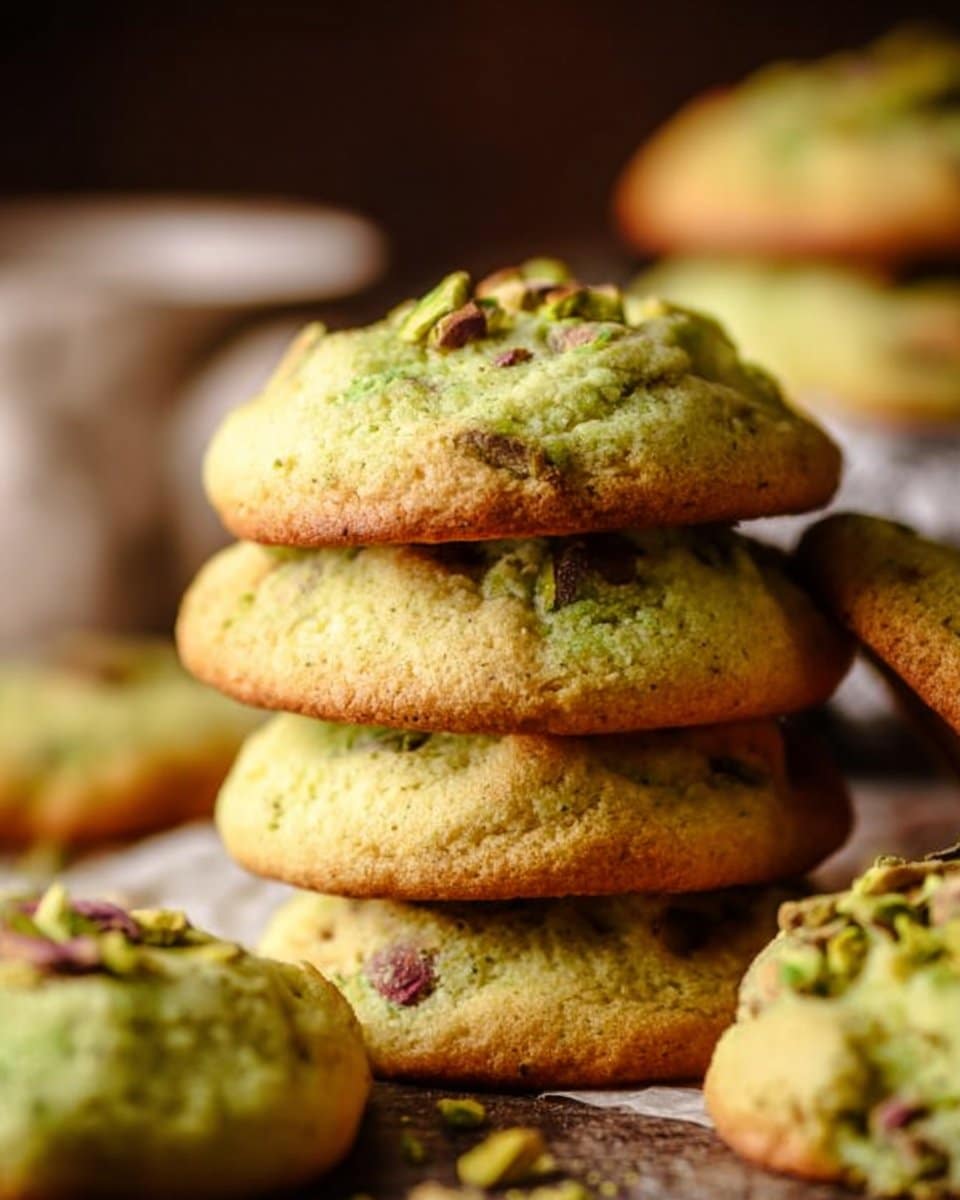 Pistachio Pudding Cookies