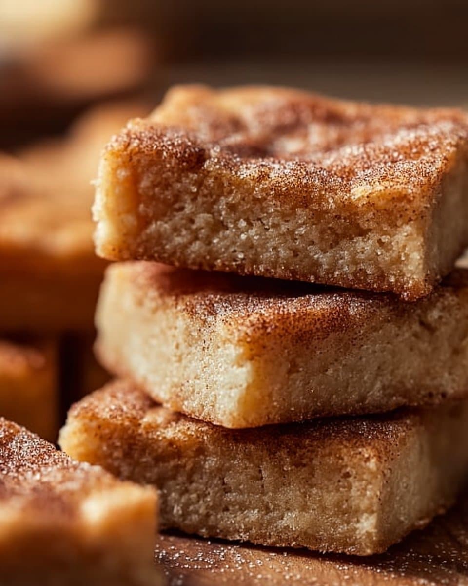 Cinnamon Sugar Blondies