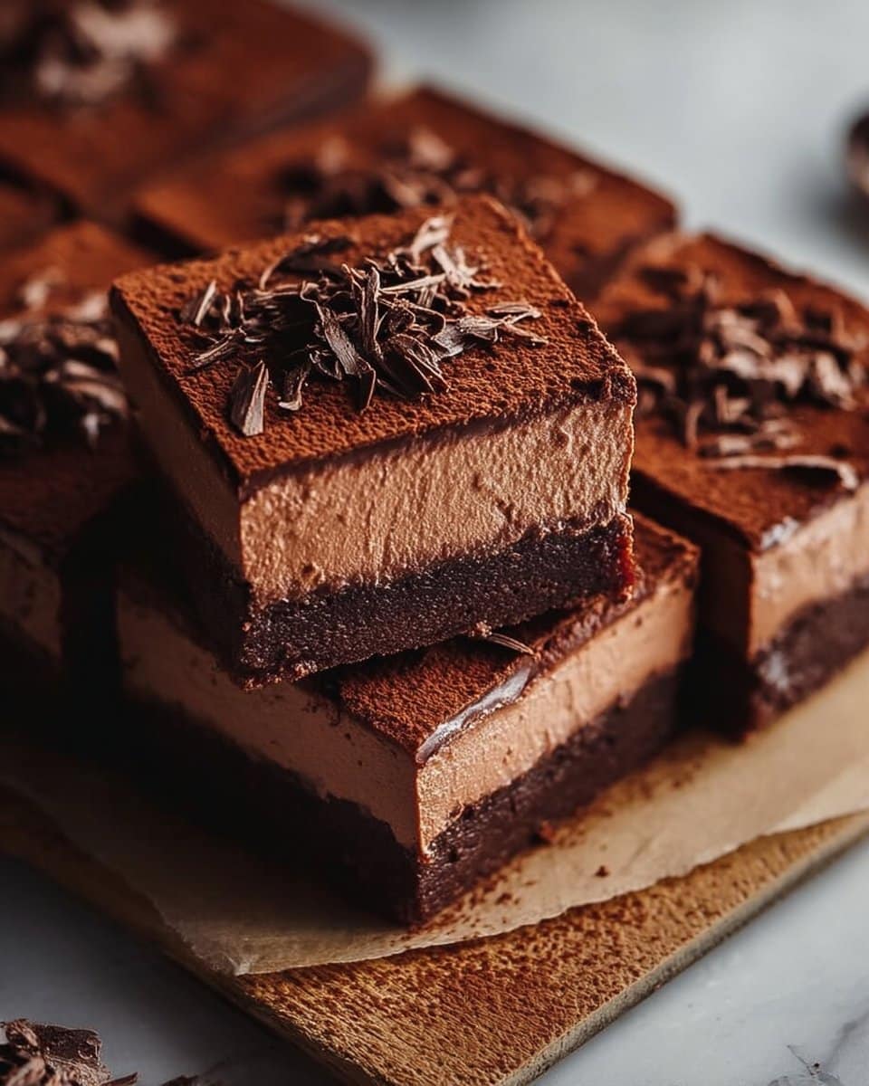 Chocolate Mousse Brownies