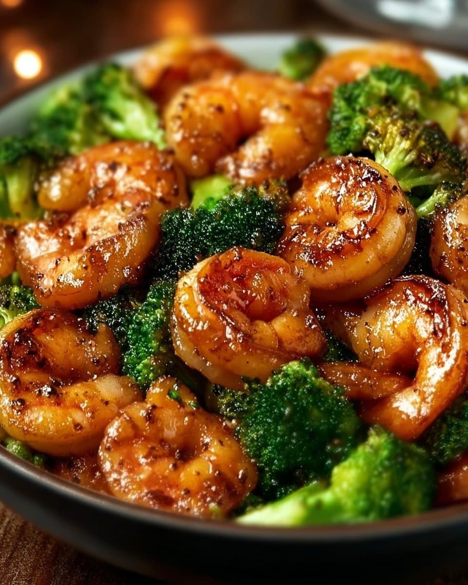 High-Protein Honey Garlic Shrimp