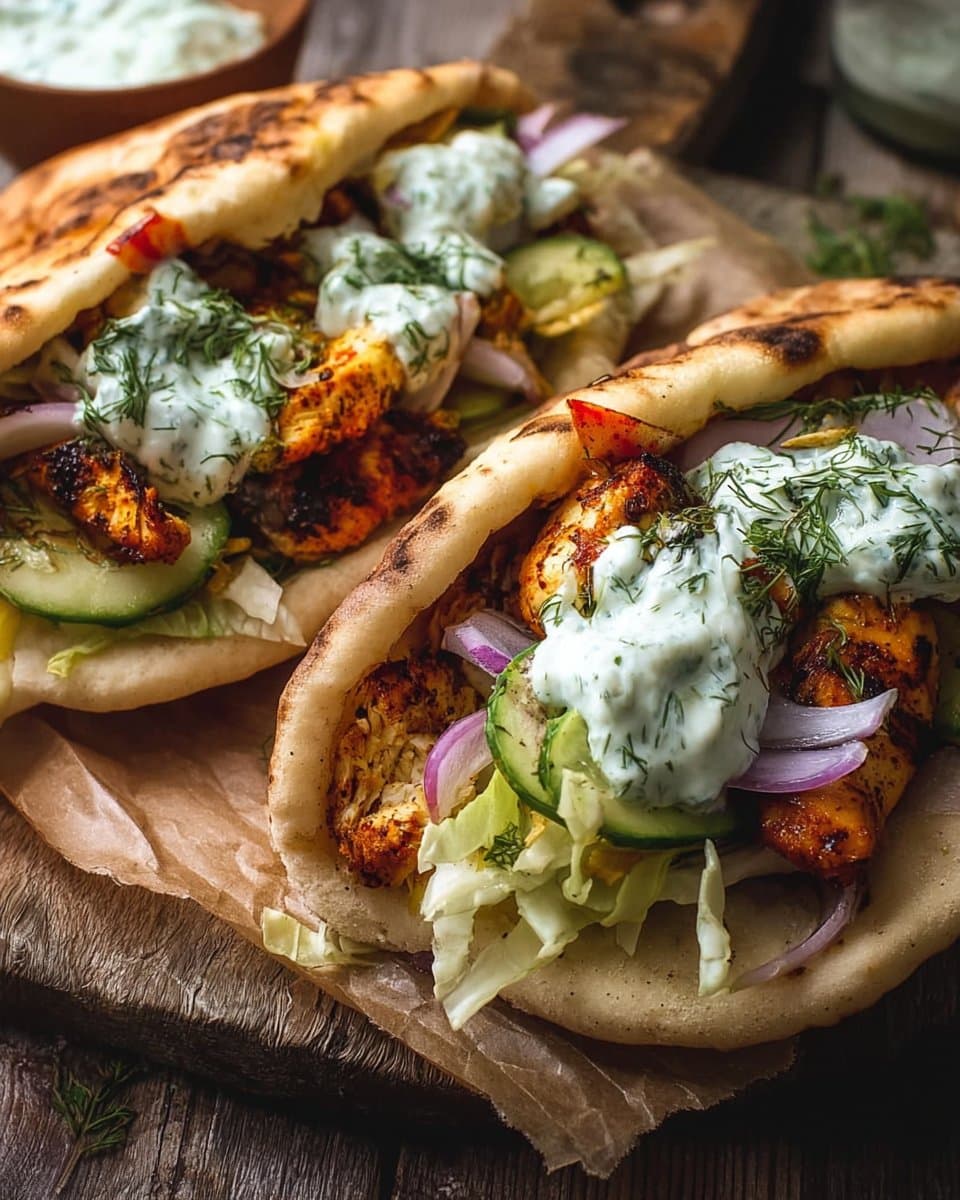 Sheet Pan Chicken Pitas with Herby Ranch