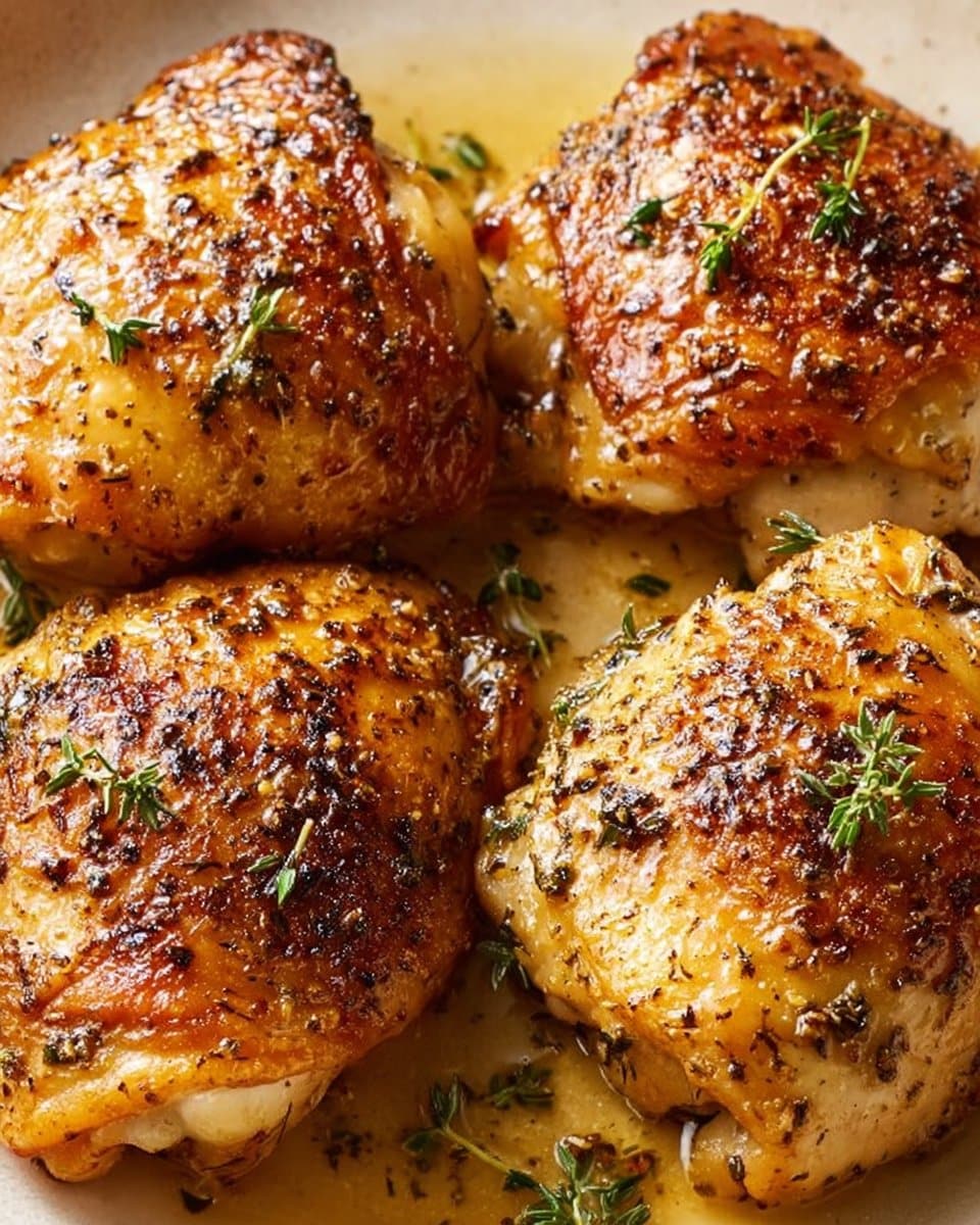 Easy Baked Boneless Skinless Chicken Thighs