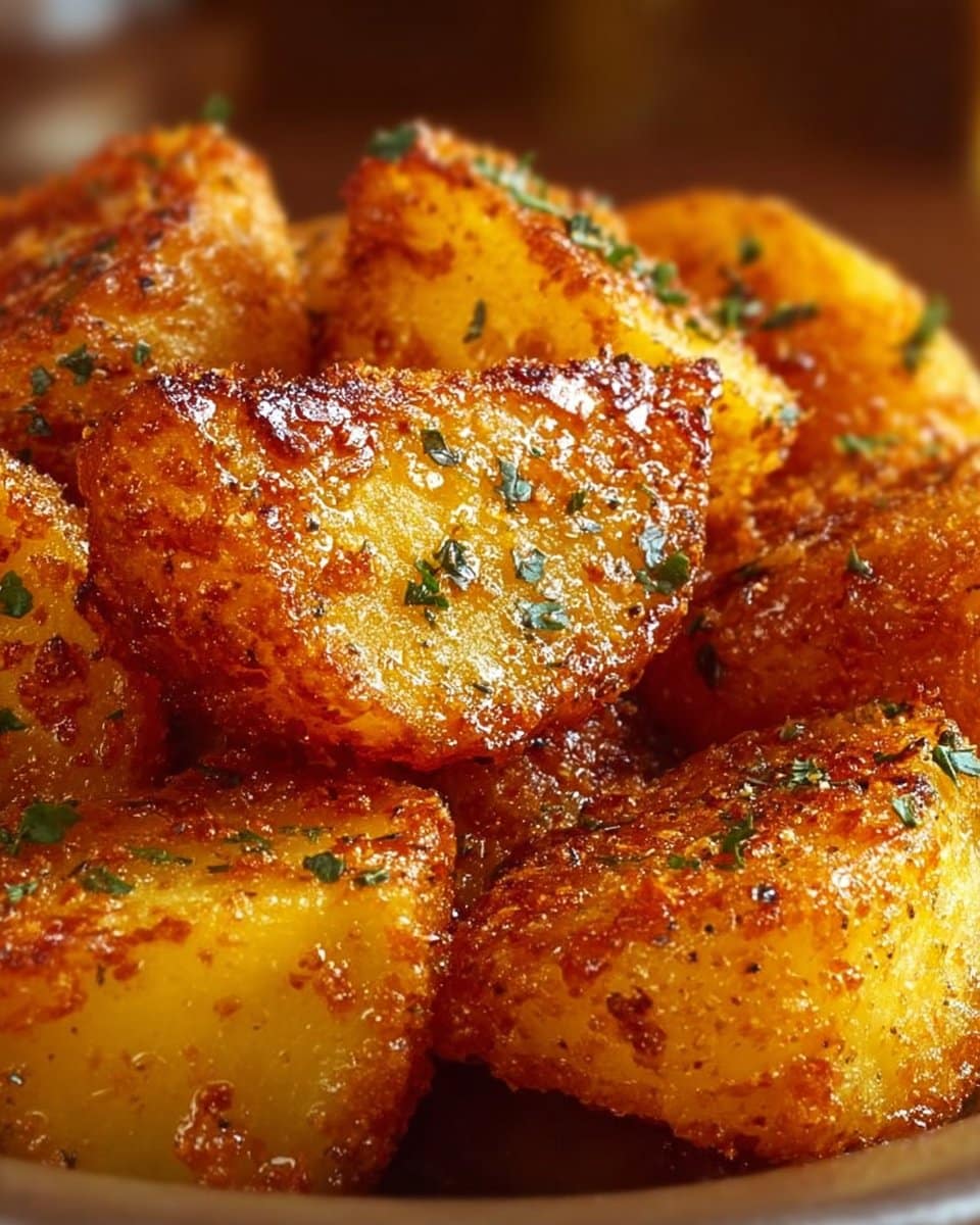 Crispy Parmesan Potatoes