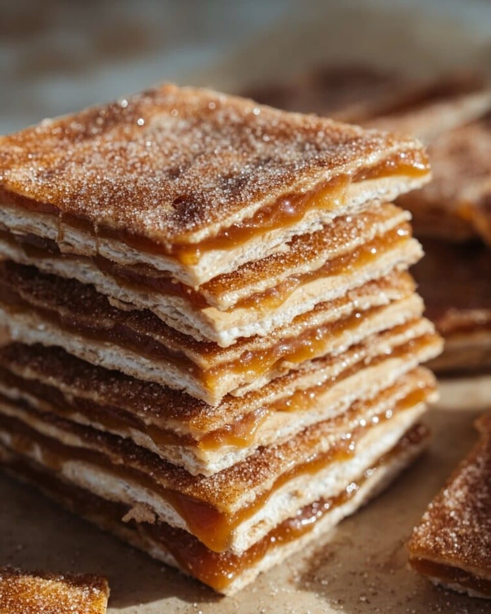 Churro Saltine Toffee