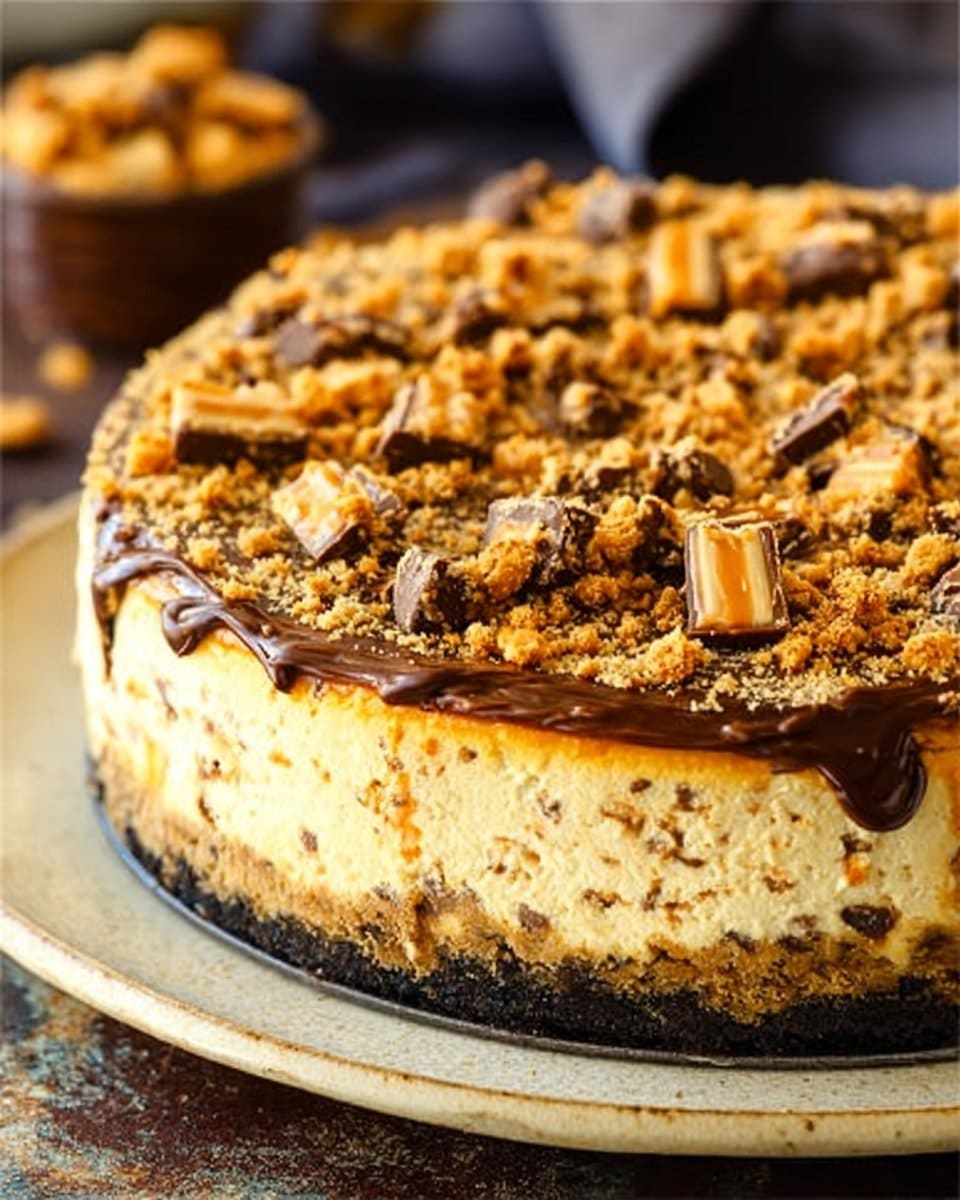 Butterfinger Cheesecake
