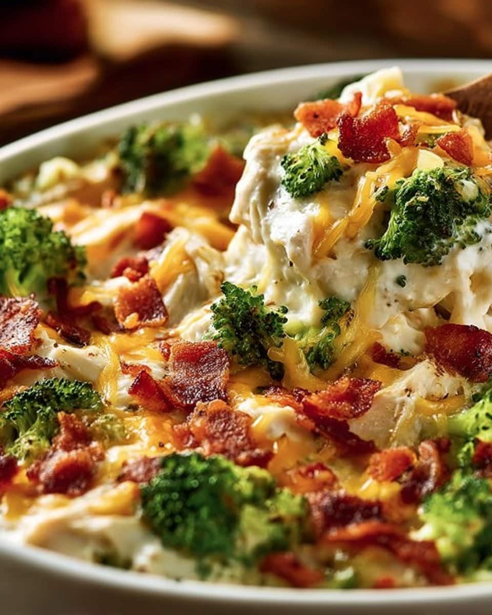 Creamy Low Carb Chicken Casserole