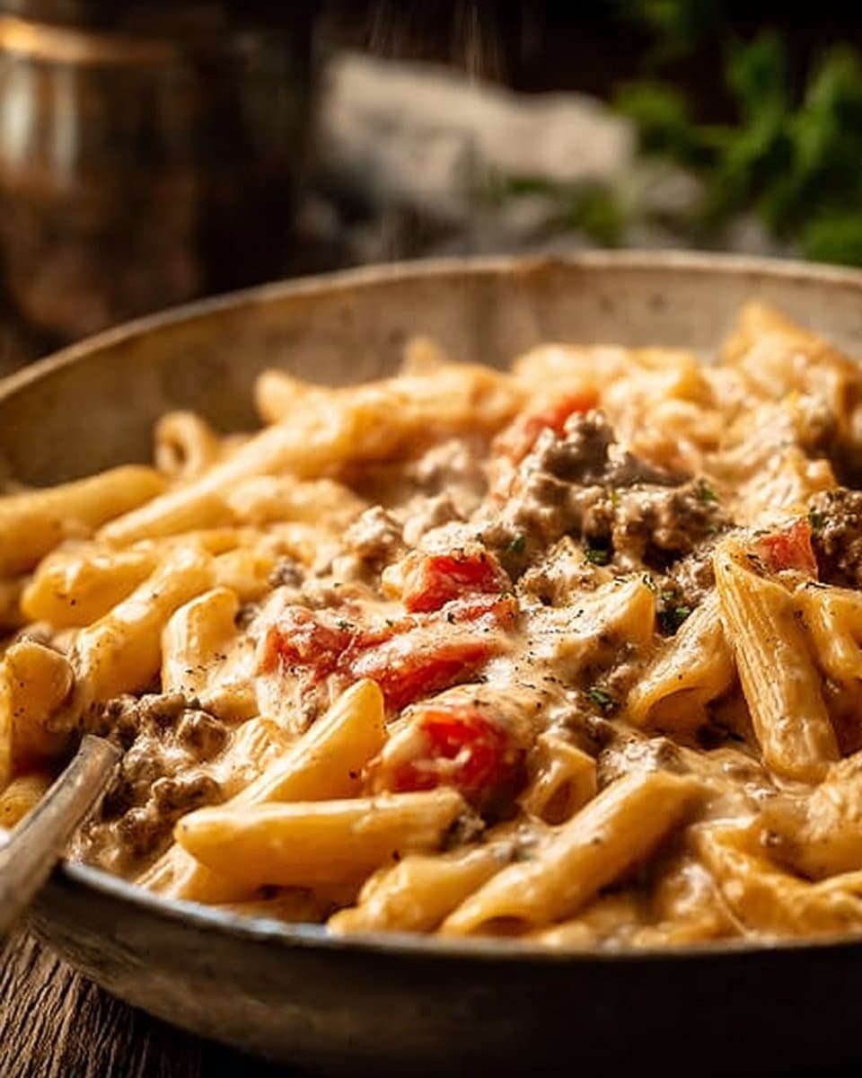 Creamy Rotel Pasta with Ground Beef: Ultimate & Easy