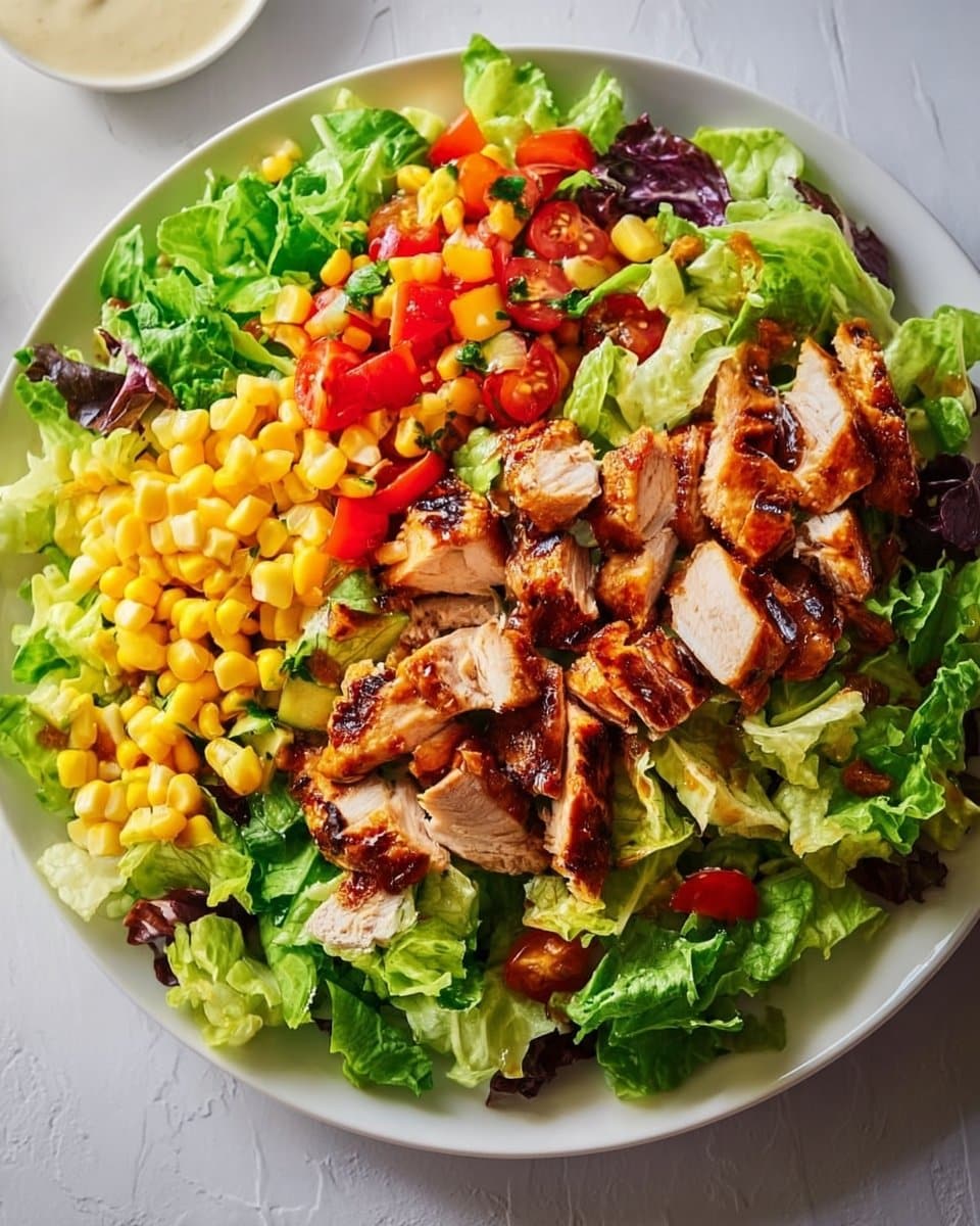BBQ Chicken Chopped Salad