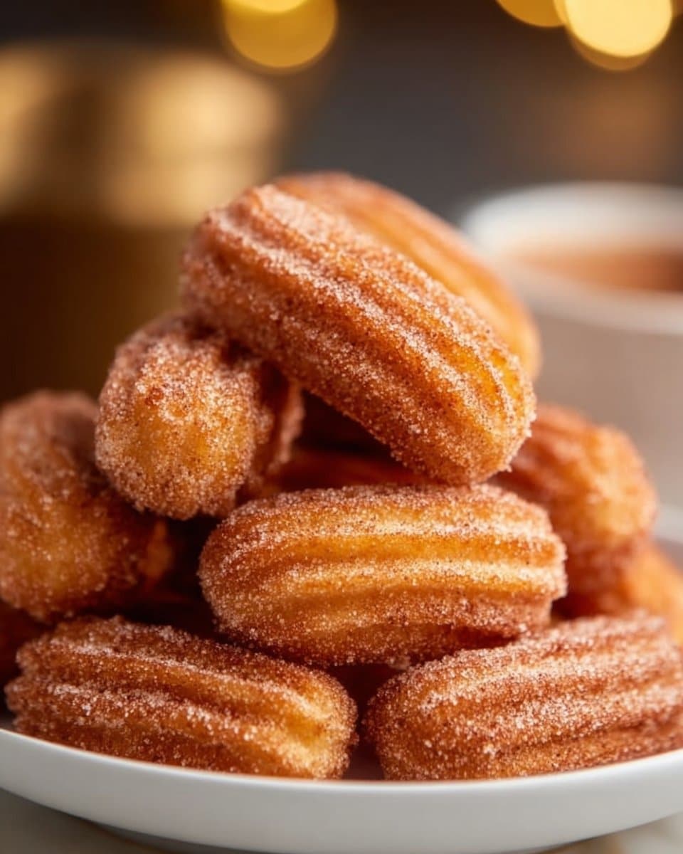 Healthy Baked Churro Bites