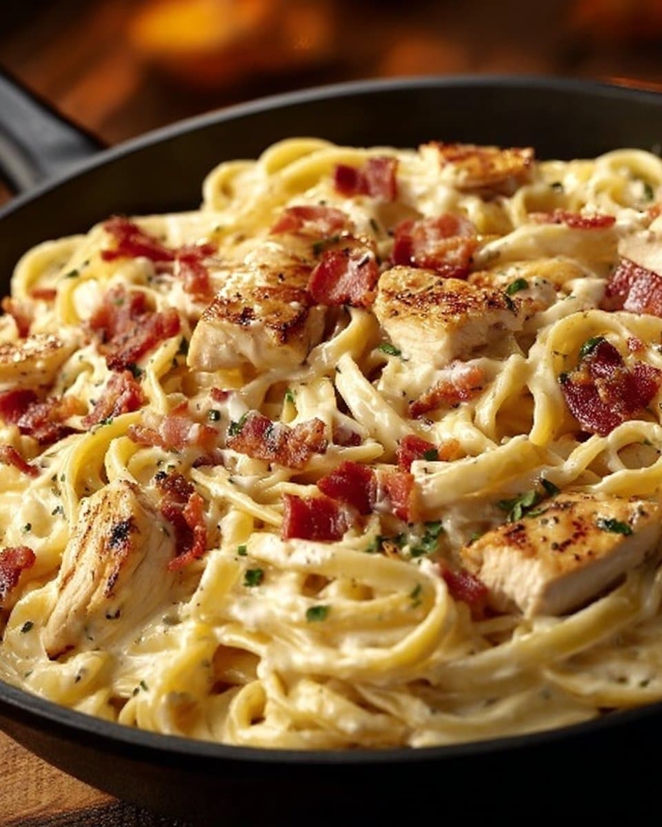 Chicken Bacon Ranch Pasta
