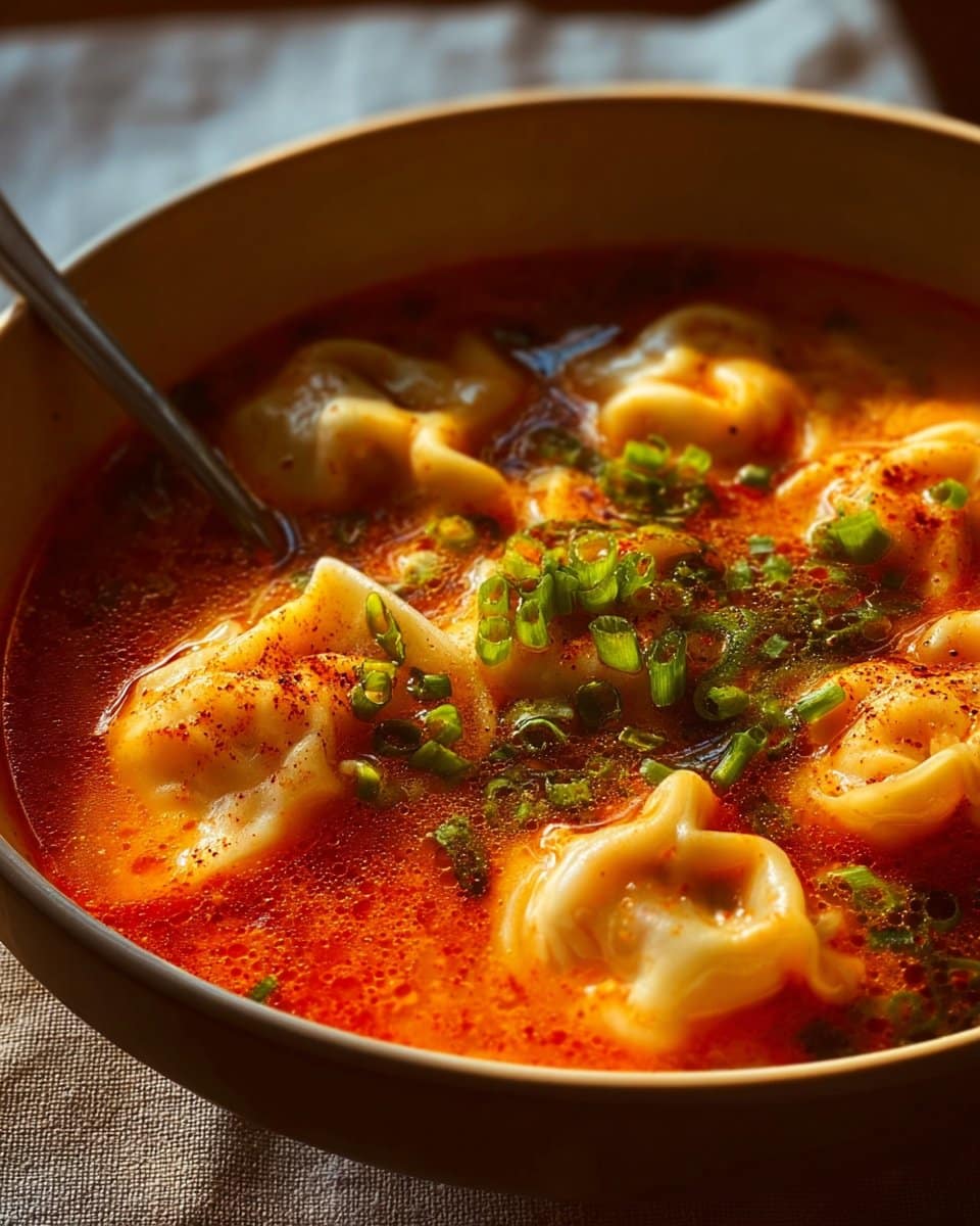 Coconut Curry Soup with Dumplings