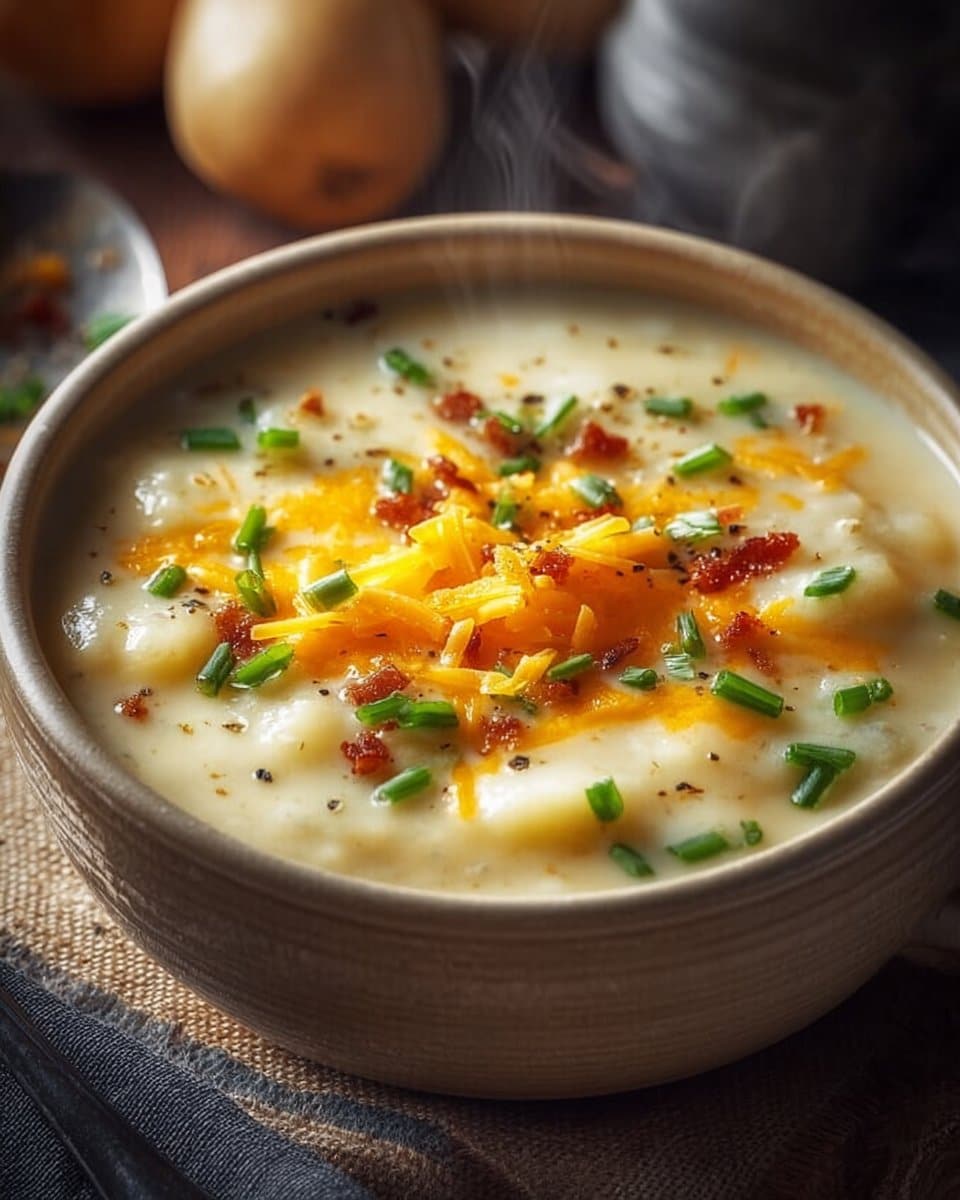 Creamy Cheesy Potato Soup