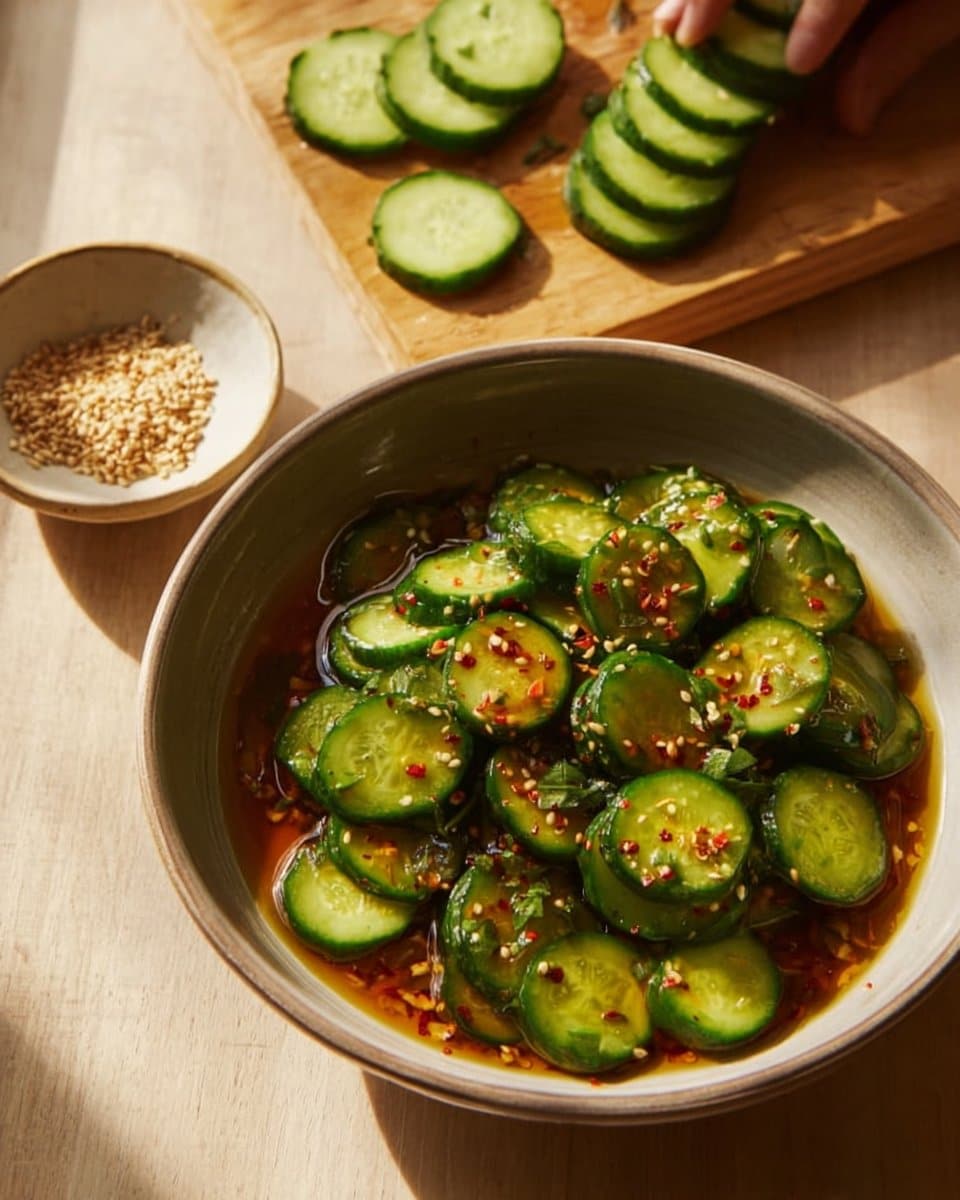 Easy Asian Cucumber Salad