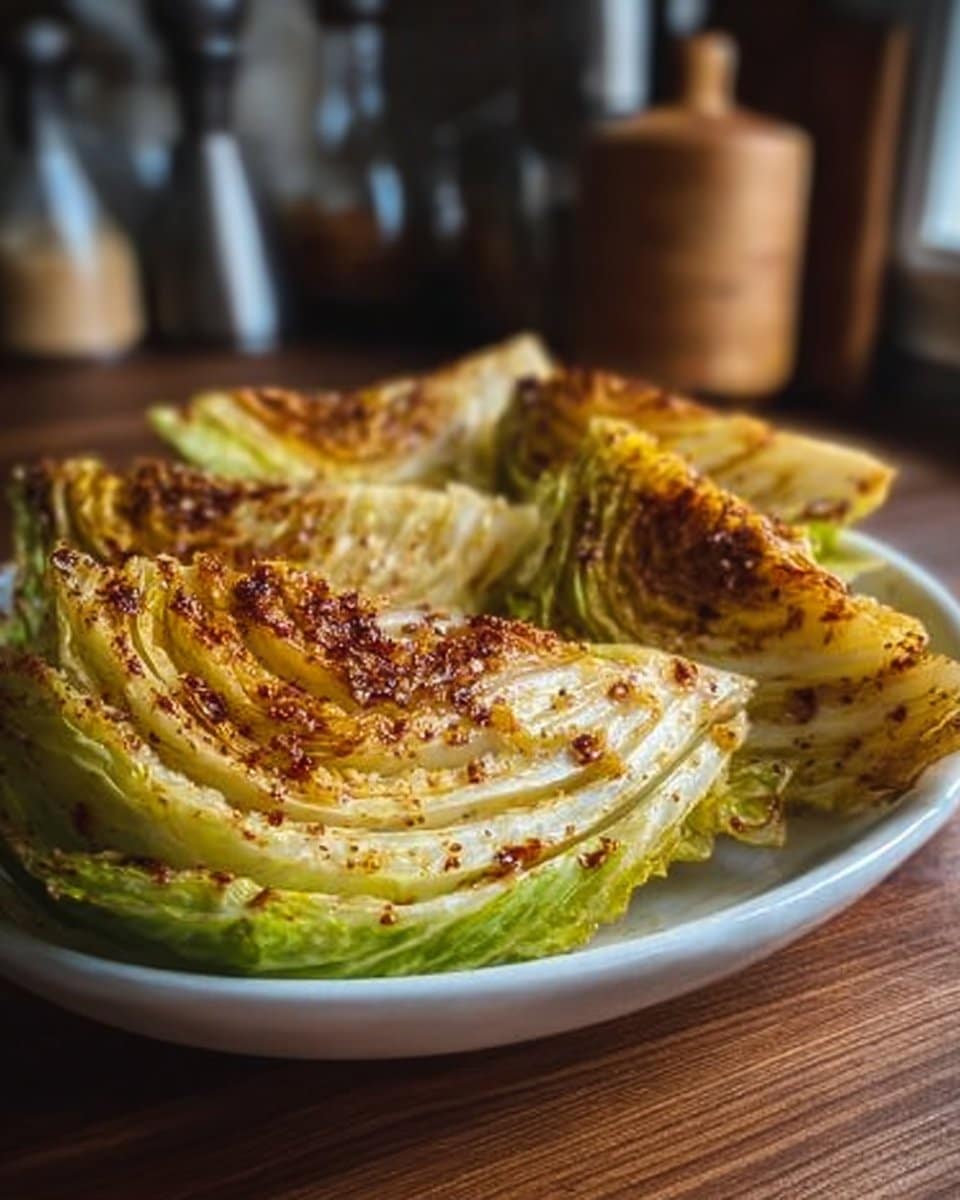 Air Fryer Cabbage Wedges