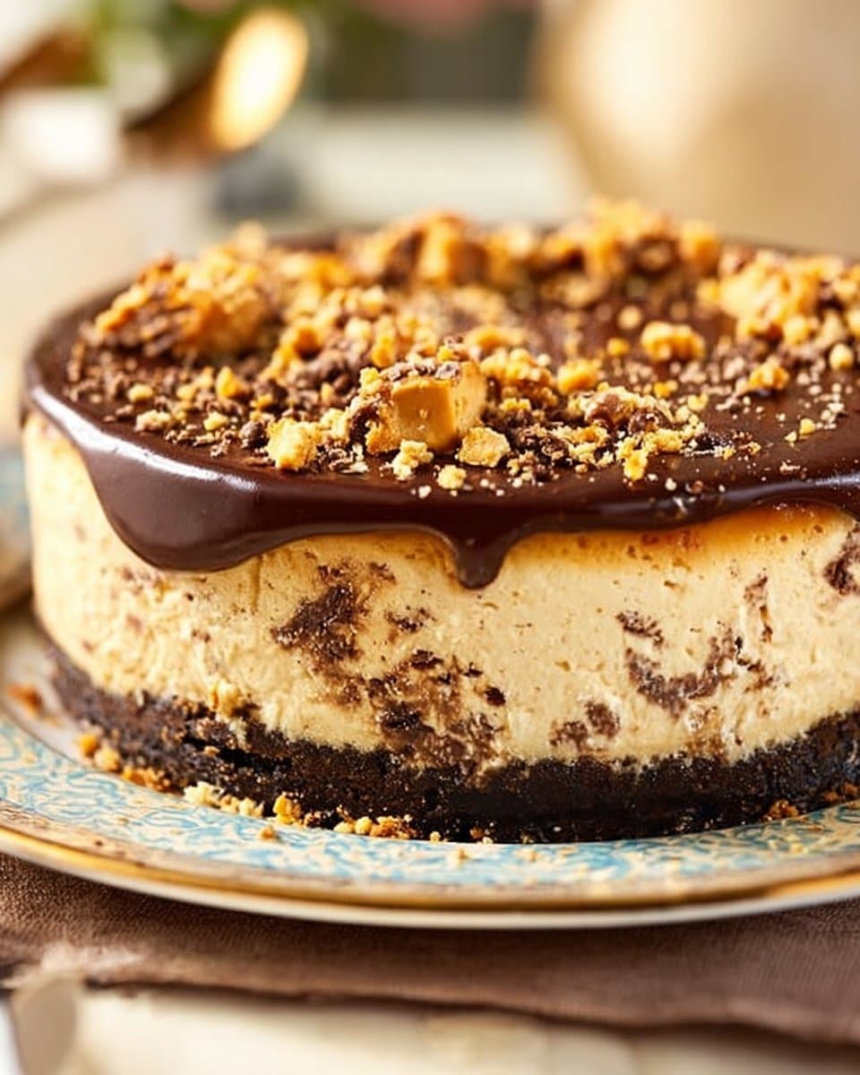 Butterfinger Cheesecake