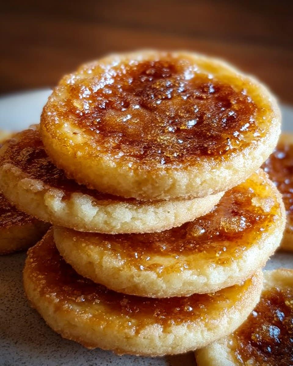 Irresistible Crème Brûlée Cookies