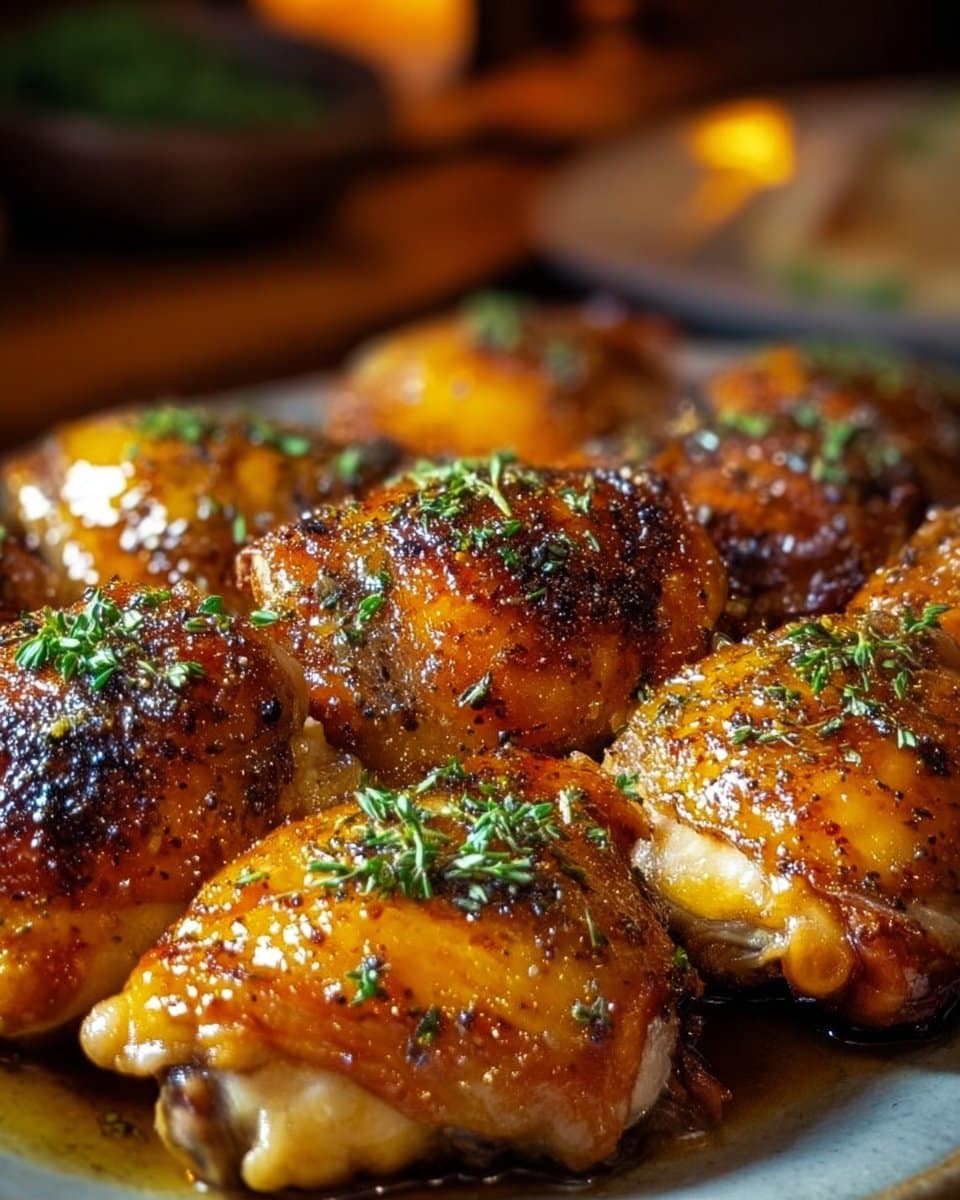 Baked Chicken Thighs