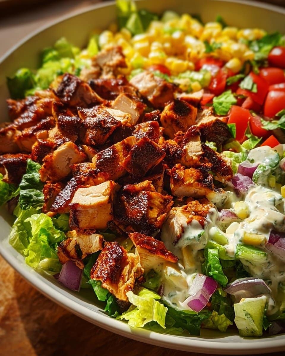 BBQ Chicken Chopped Salad