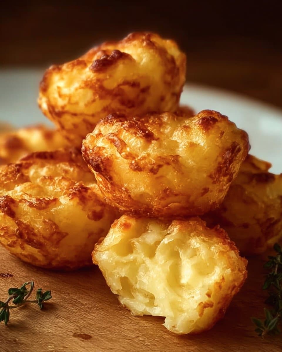 Crispy Mashed Potato Cheese Puffs