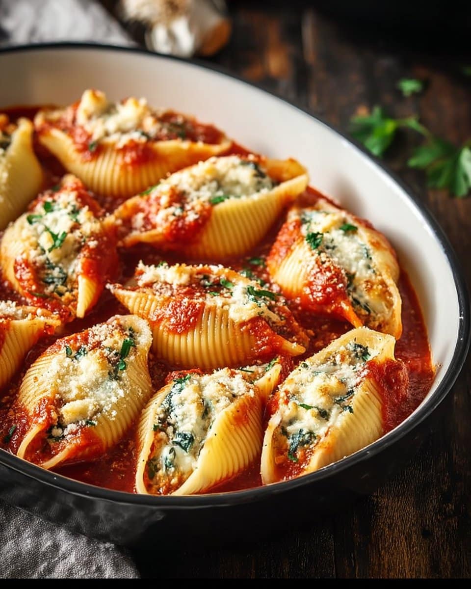 Best Christmas Stuffed Shells