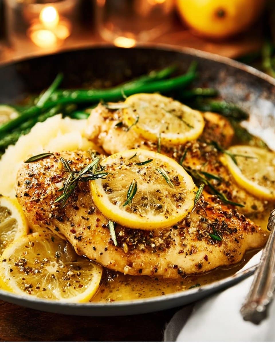 Easy Lemon Pepper Chicken Dinner