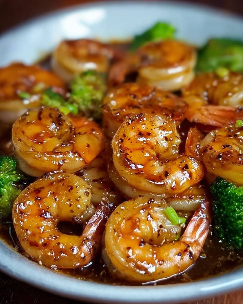 High-Protein Honey Garlic Shrimp