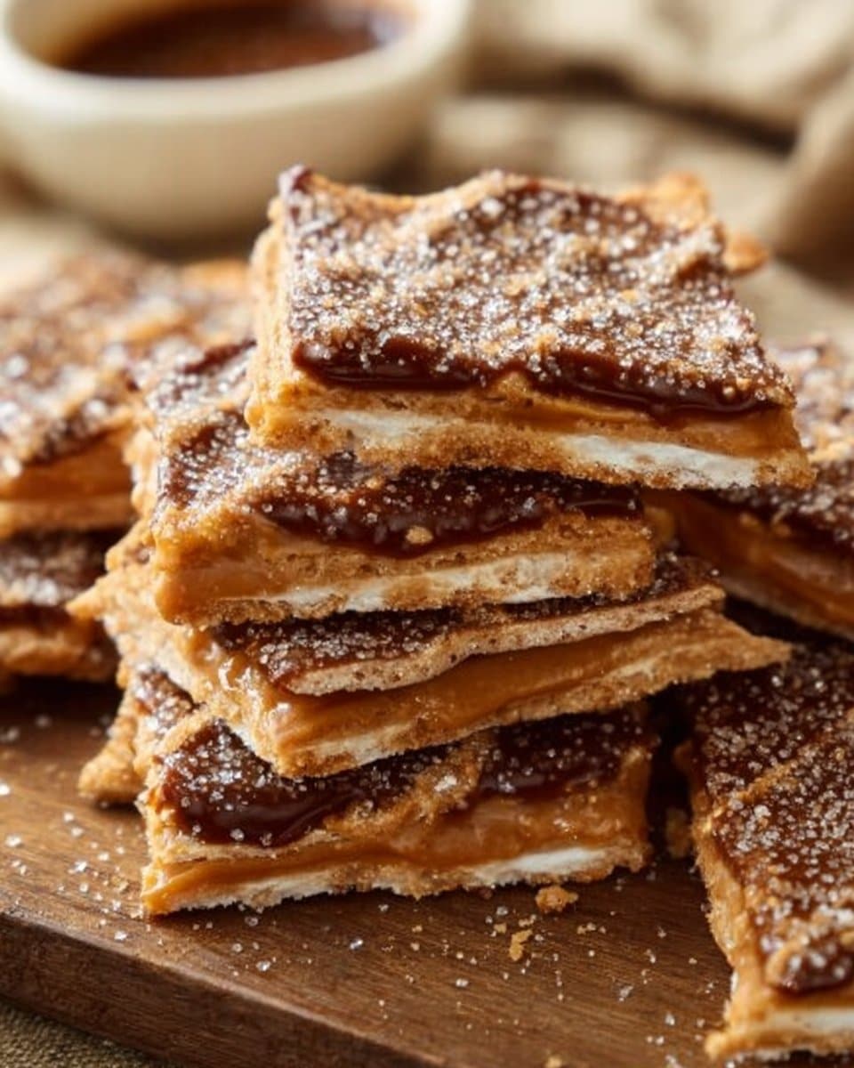 Churro Saltine Toffee