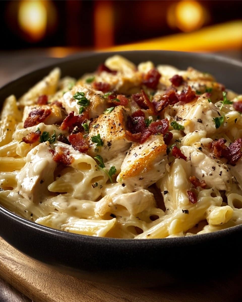 Chicken Bacon Ranch Pasta