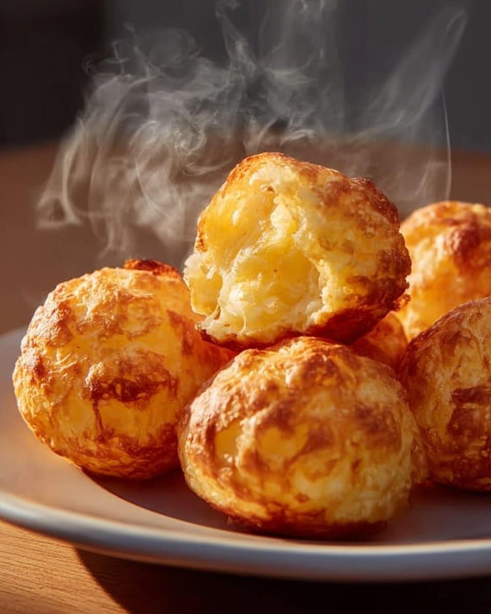 Crispy Mashed Potato Cheese Puffs