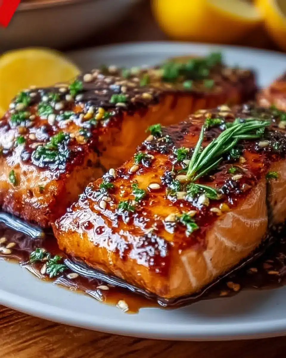 Air Fryer Honey Garlic Salmon for Effortless Dinner Bliss