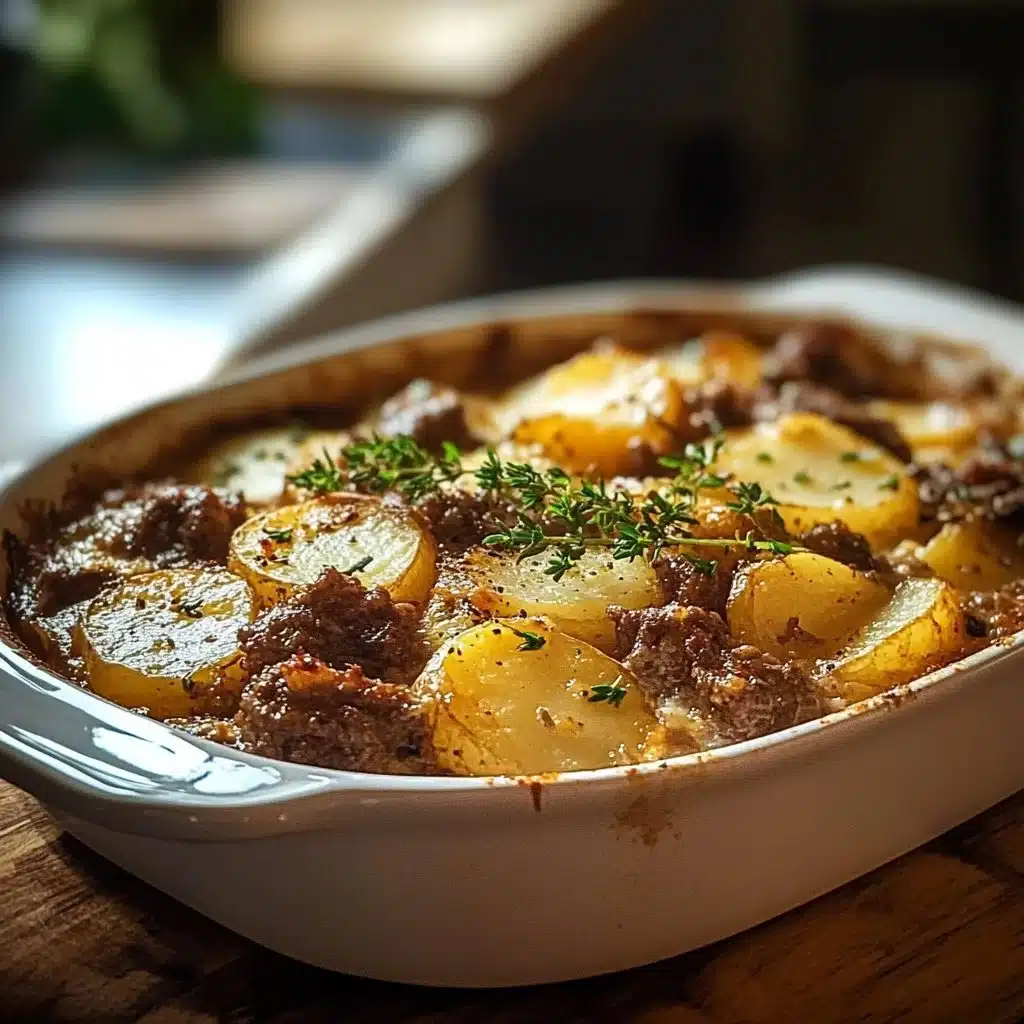 Beef and Potato Casserole