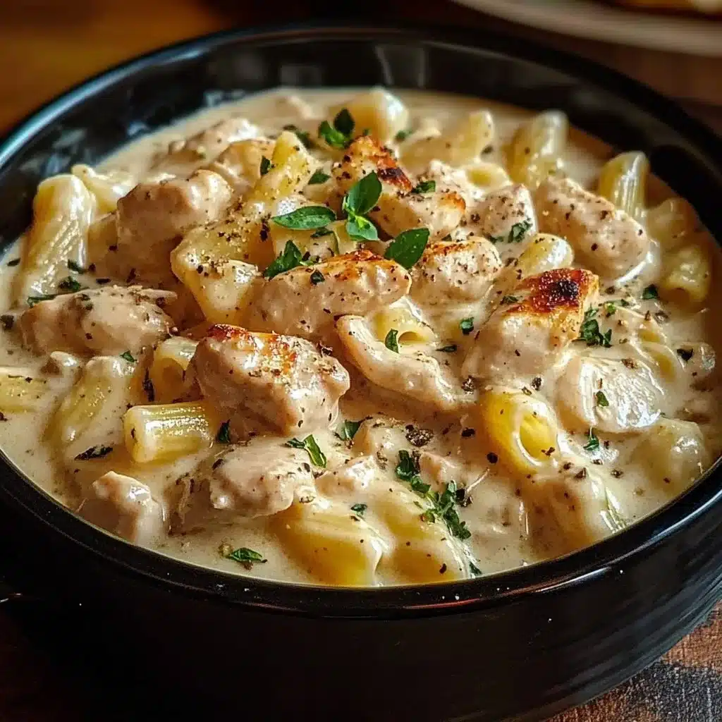 Creamy Chicken Pasta Crockpot