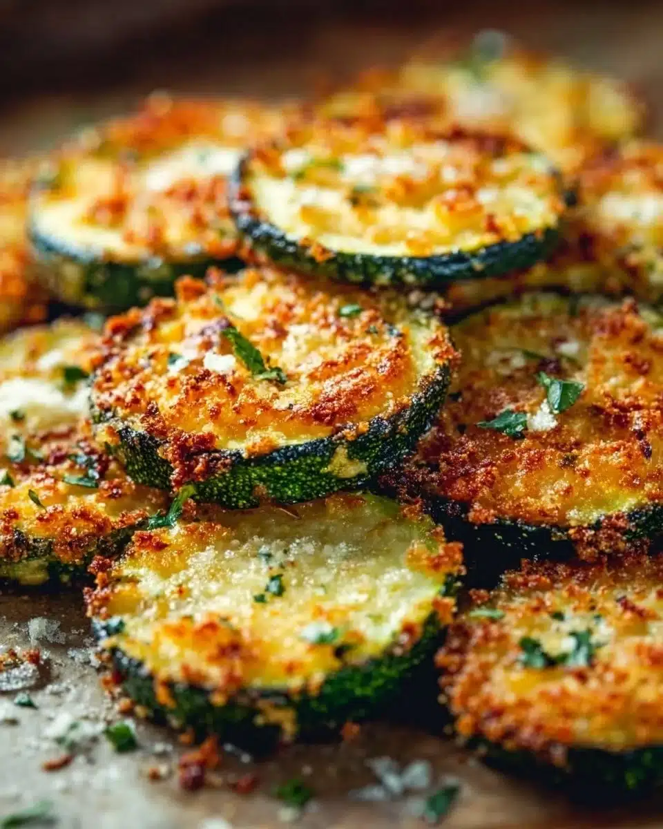 Crispy Baked Parmesan Zucchini Recipe