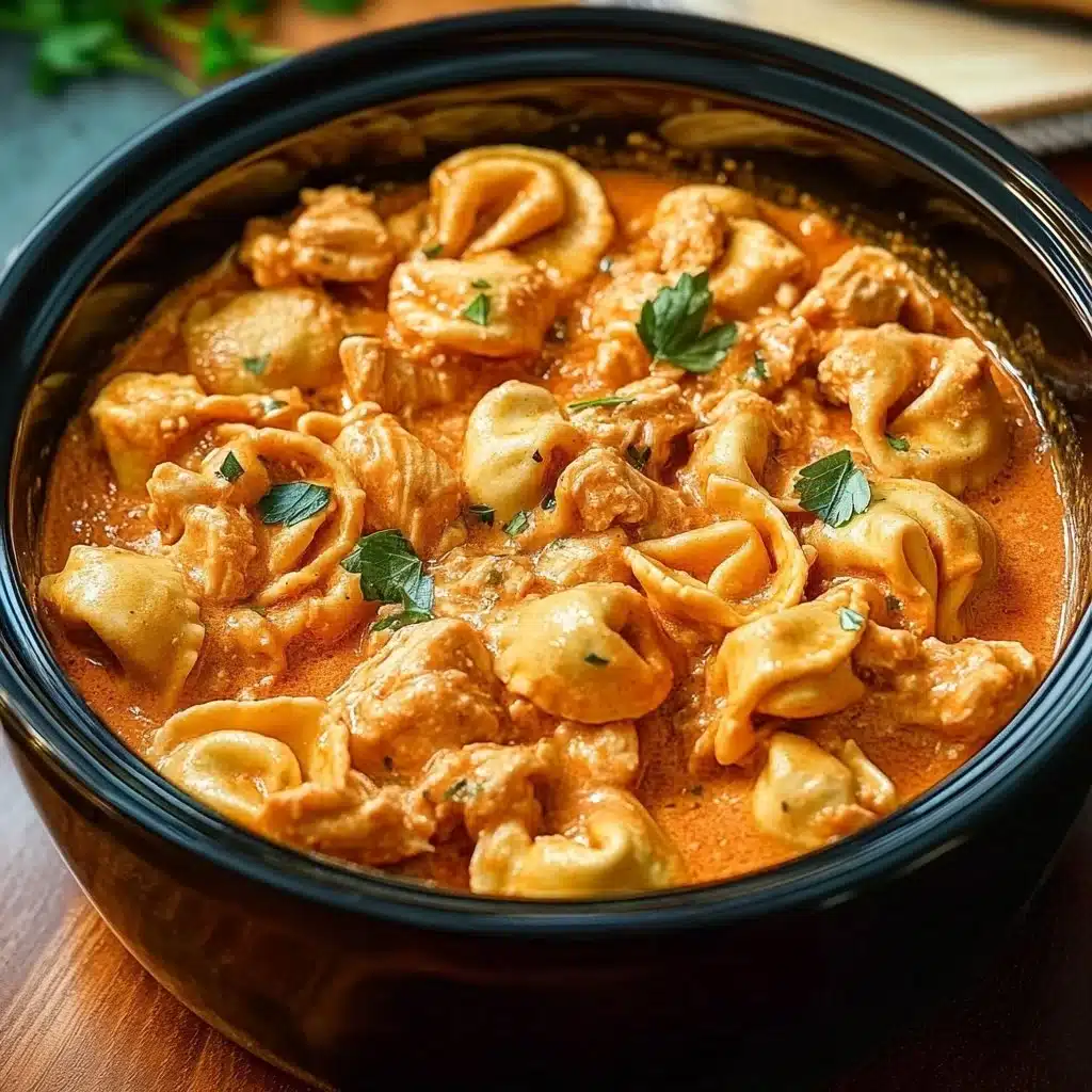 CrockPot Chicken Tortellini