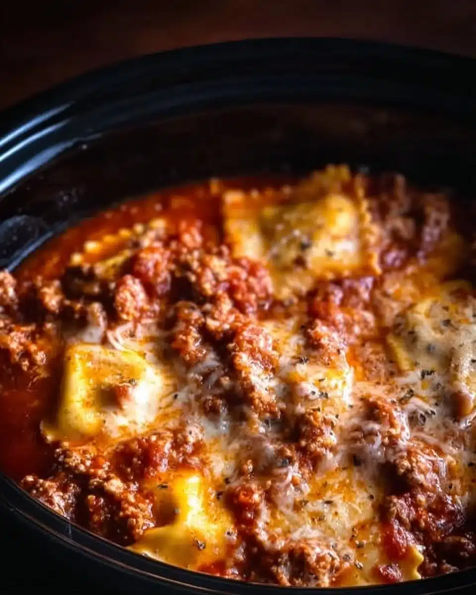 Crockpot Ravioli Lasagna: A Hands-Off, Flavor-Packed Comfort Food Masterpiece