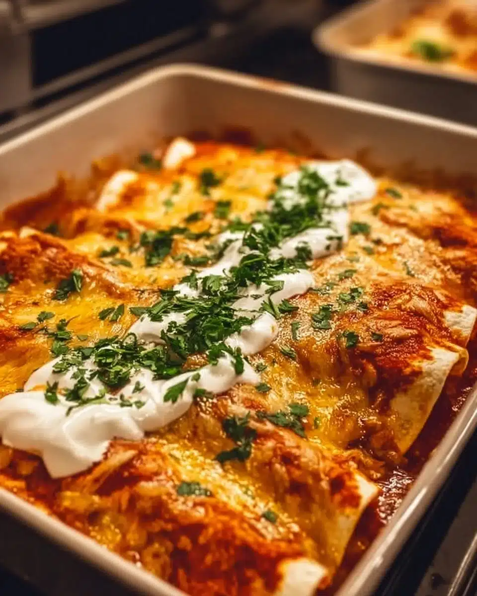 Delicious Chicken Enchiladas