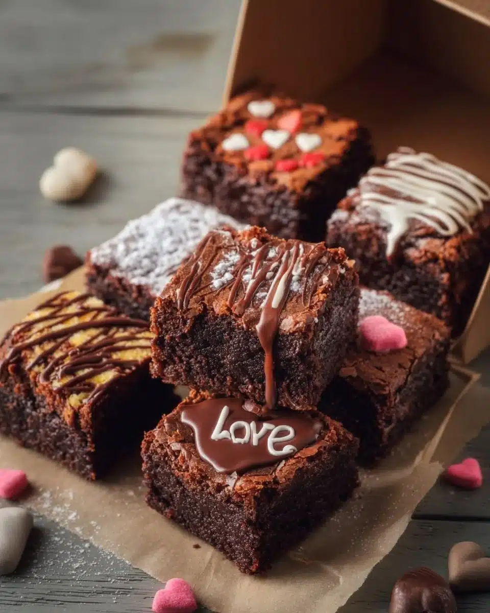 Delicious Letterbox Brownies
