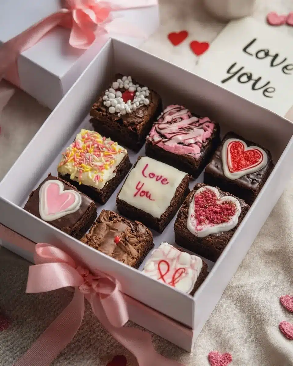 Delicious Letterbox Brownies