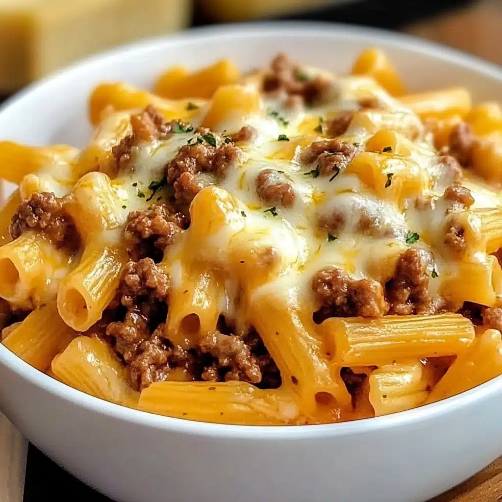 Easy Crockpot Cheesy Crack Beef Pasta