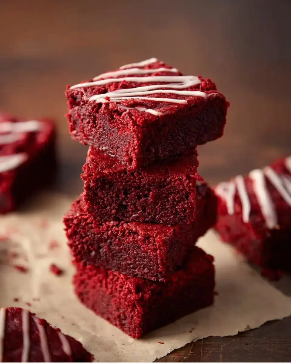 Red Velvet Brownies