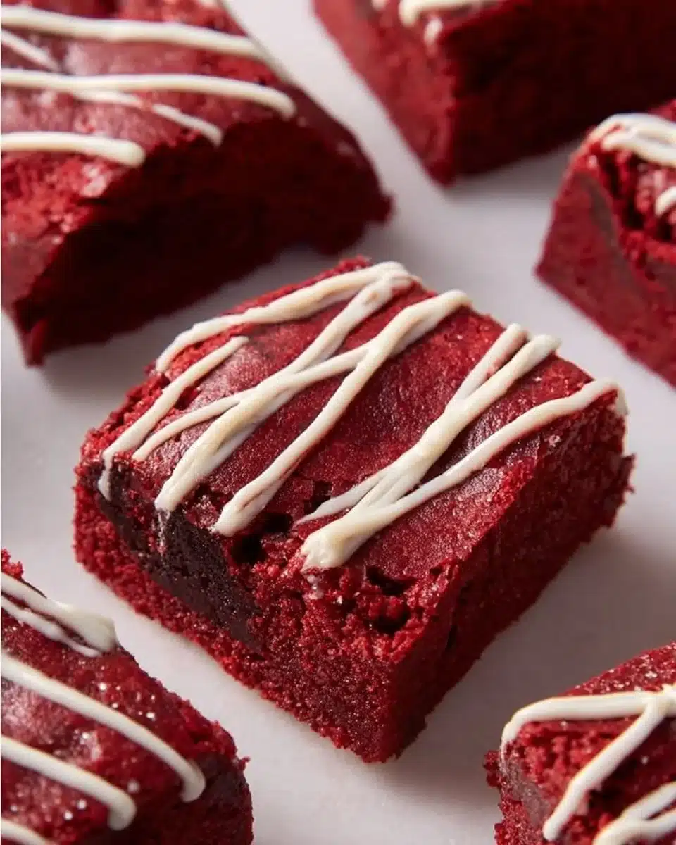 Red Velvet Brownies