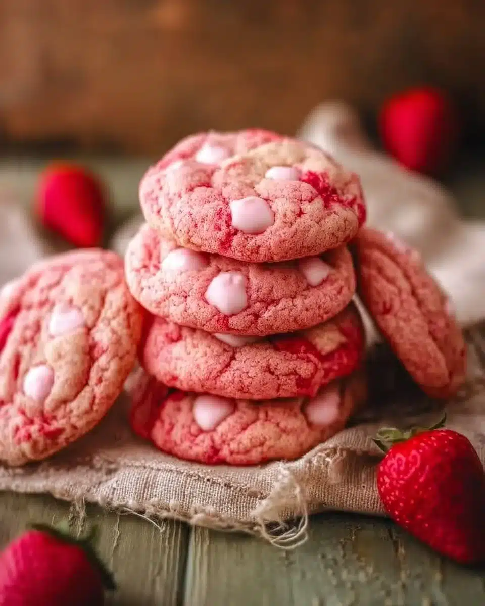 Strawberry Milkshake Cookies: Delight Your Sweet Tooth Today